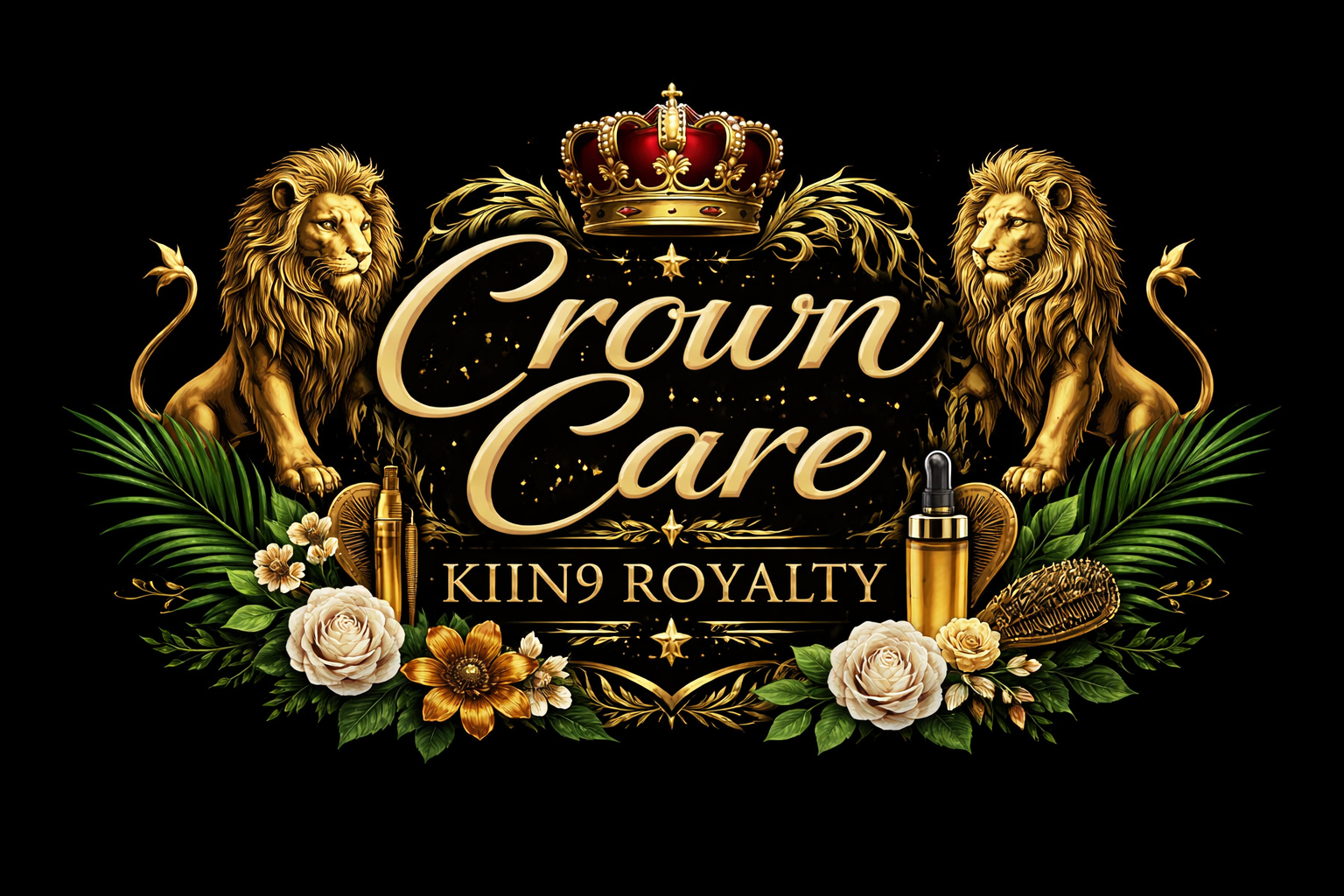 Crown Me KIIN9™ Luxury Beard Oil (Men’s Grooming)